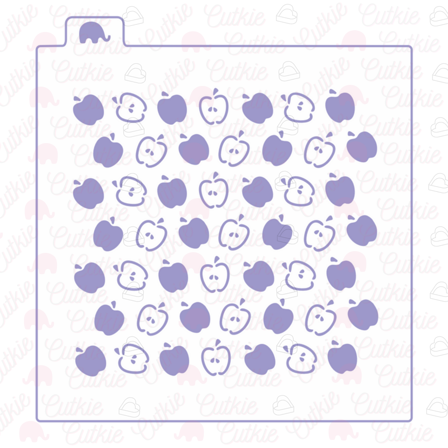 Plantilla manzanas