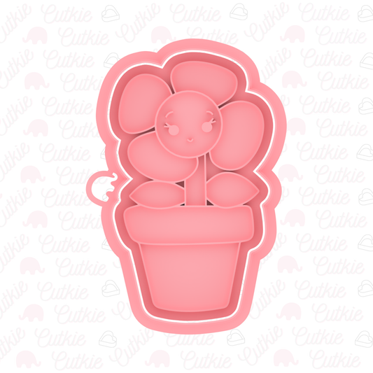 Flor en maceta