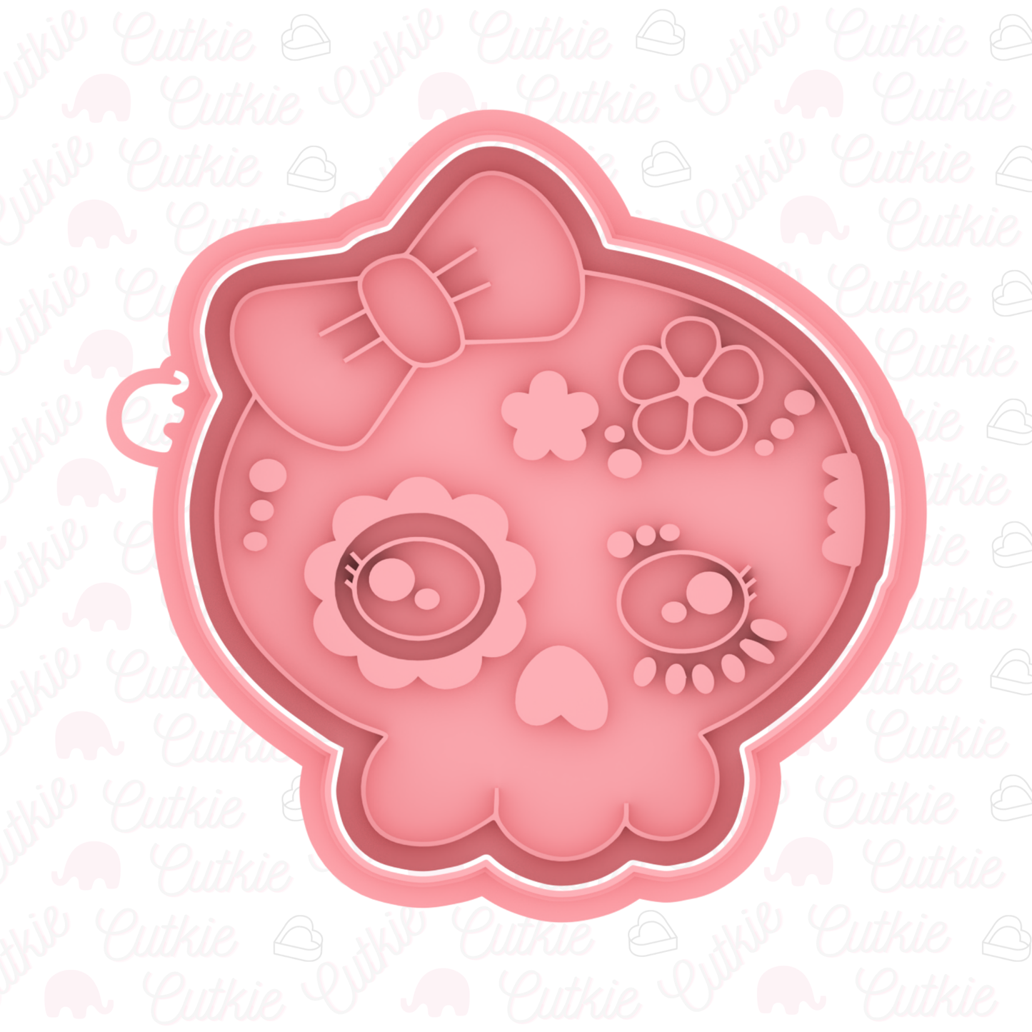 Calaverita con moño