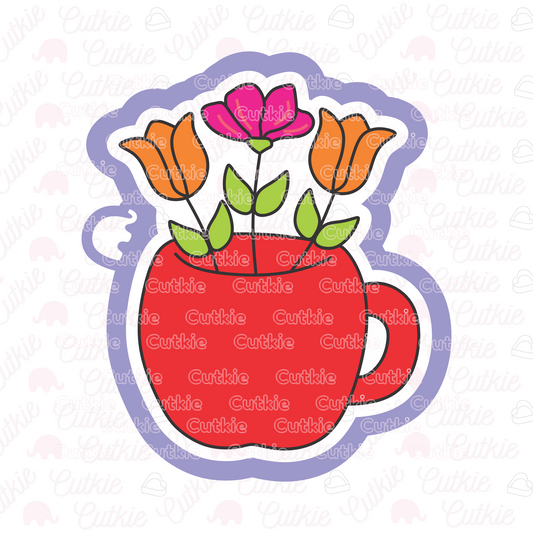 Manzana de flores